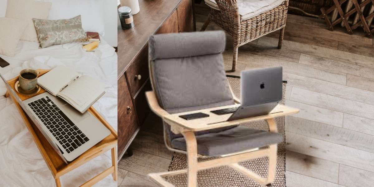 Chair With Laptop Table
